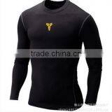 The Three Generation NK Man Pro Tights Movement Training Run Fast Dry in Autumn and Winter Outdoor Fitness Wear Long Sleeved T-s thumbnail-1