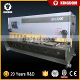 Kingdom QC12Y swing cnc hydraulic shearing machine