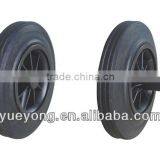 8"solid Rubber Powder Wheel/dustbin Wheel