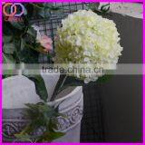 Real Touch Ivory Artificial Silk Hydrangea Flowers thumbnail-5