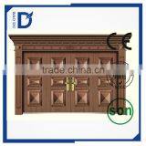 Villa Entry Metal Double Exterior Doors
