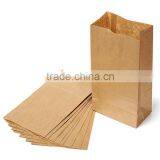 50gsm Brown Kraft Paper Bag 90*55*180 mm