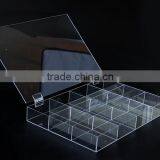 With Lid Acrylic Jewelry Holder Display Box thumbnail-2