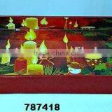 Wooden Tray Painted Christmas Print thumbnail-1