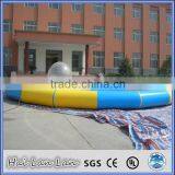 Inflatable Oval Swimming Pool thumbnail-1