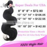 Factory Stock Virgin Brazilian Sew In Human Hair Extensions thumbnail-3
