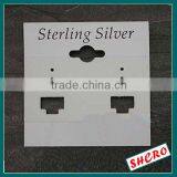 Texture Paper Hang Earring Card With Back Carved thumbnail-1