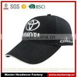 Hot Sell 100% Cotton Custom Promotional Caps/hats Without Embroidery
