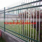 Galvanized Steel Picket Fence / Galvanized Steel Tubular Fence / Zinc Steel Picket Fence thumbnail-3