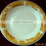 Cheap 9.25 Omega Plate/high Quality 9.25 Omega Deep Plate/Wholesale Personalized Porcelain Soup Plates thumbnail-1