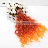 25cm Short Rainbow Ombre Braiding Hair Extensions thumbnail-4