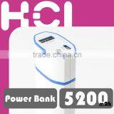 5200mAh Portable USB External Battery Phone Charger Power Bank thumbnail-2