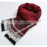 Wholesale China Manufacture Supplier Cashmere Hot New Product for 2015 Fashion Uae Poncho Men and Women Knit Scarf thumbnail-2