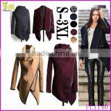 New Women Warm Wool Slim Long Trench Parka Peacoat Outwear Overcoat Coats Jacket thumbnail-1