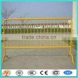 factory supply 1.1x2.5m temporay pvc pedestrian barriers fence for municipal district