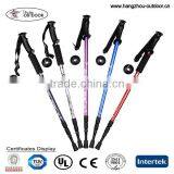 Lightweight Hiking Alpenstock,OEM Walking Stick For Safety,EVA Handle Trekking Pole thumbnail-1