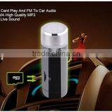 Handfree LED Display Wireless Bluetooth Car Kit FM Transmitter MP3 Player USB Charger For Samsung Iphone 6 Smartphone thumbnail-4