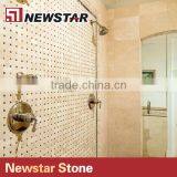 Newstar DIY Honed Marble Basketweave Mosaic Floor Bathroom Pattern Tile thumbnail-6