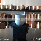 Brand Logo Engraving White Candle Jar thumbnail-2