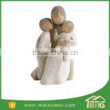 Handmade Painted Decorative Poly Resin Willow Tree Figurines thumbnail-1