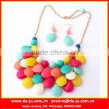 Fashionable Pearl Crystal Jewelry Plastic Necklace thumbnail-1