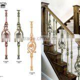 Luxury Design Indoor Color Coated Aluminum Stair Railing Baluster thumbnail-5