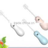 Creative Cute Bear Design Multi-functional Electric Cooking Blender With Dual Plugs, Electric Cooking Mixmaster With Soft Leaves thumbnail-1