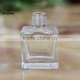 Hot Selling 9ml Empty Glass Nail Polish Bottles With Black Cap and Blushers thumbnail-1