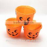 Plastic Halloween Pumpkin Props Led Light up Halloween Buckets thumbnail-4