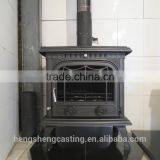 2015 Hot Sell Antique Indoor Wood Burning Cast Iron Stove thumbnail-4