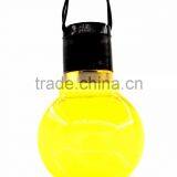 10-LED Solar Light Bulb Hanging Lantern Spiral Ball String Lights thumbnail-3
