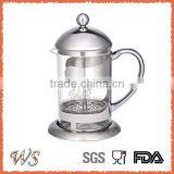WSCHYS074 French Press Coffee Maker Stainless Steel French Press thumbnail-2