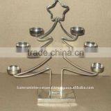 Metal Christmas Tree Votive Candle Holder thumbnail-1