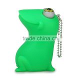 custom make plastic animal frog keychain,customized design frog shape animal key chain