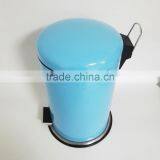 Powder Coated Dustbin 12L Stainless Steel Foot Pedal Trash Can Kitchen Waste Bin thumbnail-3