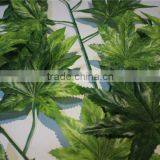 Artificial Plants Artificial Leaf Branch Decor Green Maple Leaf thumbnail-2
