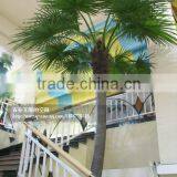 Home Garden Edging Decorative 5ft to 16ft Height Outdoor Artificial Green Plastic Palm Trees EDS06 0844 thumbnail-5