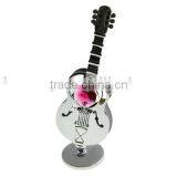 Gold Plated Crystal Guitar With Crystals From Swarovski thumbnail-3