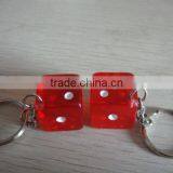 Colored Dice, Custom Printed Dice, Game Dice, Dice With Key Chain