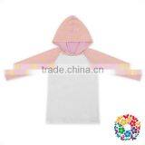 Wholesale Kids Fall Boutique Clothing Fashion Raglan Sleeve Hoodies thumbnail-1