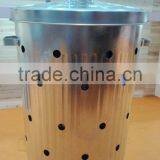 Large Galvanized Incinerator Eco-friendly Garden Outdoor Sundries Collector thumbnail-2