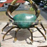 New Products Save 30% Only This Week Metal Animal Statues Crab thumbnail-1