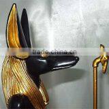 Resin Egyptian Craft Fiberglass Egyptian Decor Anubis Statues for Sale thumbnail-4