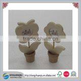 Phot Frame Type Handmade Flower Shape Wooden Multi Photo Frame Small Wooden Christmas Ornaments Gift Wood Photo Frame CN thumbnail-1