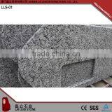 Spary White Precut Various Shape White Polished Granite Kitchen Countertop thumbnail-3