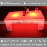 Fashionable Led Rectangular Table, Led Luminous Plastic Table, Led Cafe Furniture thumbnail-2