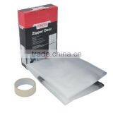 Professional Zipper Door With Masking Tape thumbnail-1