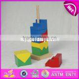 Wholesale Cheap Educational Stacking Toys Wooden Children Building Blocks W13E070 thumbnail-5