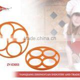 FDA Approved Five Circles Round Shape Silicone Mat thumbnail-1