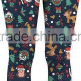 Printed Stretch Leggings thumbnail-2